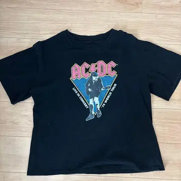 ACDC 밴드 T셔츠 레어 디자인