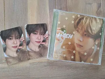 NCT WISH 데뷔 싱글 CD WISH 최초 한정판 트레이딩 카드 포함