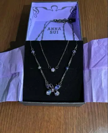 ANNA SUI 목걸이 2개 세트