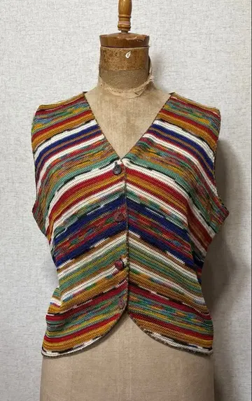 MISSONI 선명한 베스트 42 새상품급