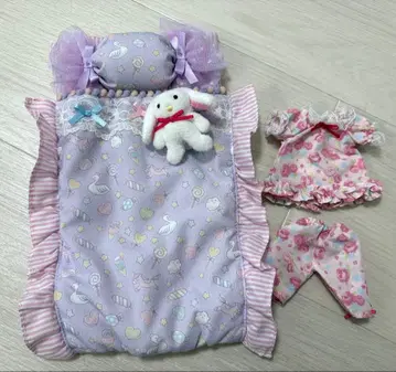 리카짱 꿈꾸는 파자마와 봉제 인형 + 이불 세트