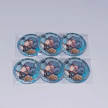 악마 집사와 검은 고양이 아쿠네코 글리터 캐릭터 배지 컬렉션 플뢰르
