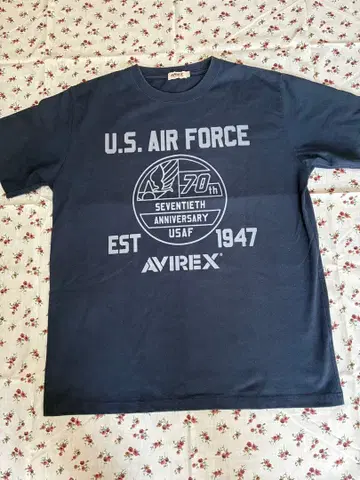 AVIREX U.S. AIR FORCE 70주년 셔츠