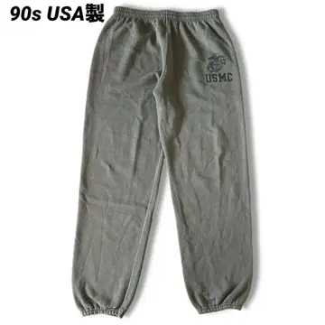 90s USA제 USMC 스웨트 팬츠 SOFFE 미군 해병대