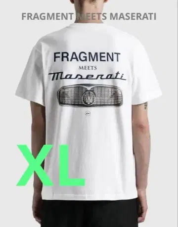 마세라티 프래그먼트 T셔츠 XL maserati fragment