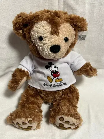새상품 미사용 해외 디즈니 베어 더피 봉제 인형 WDW