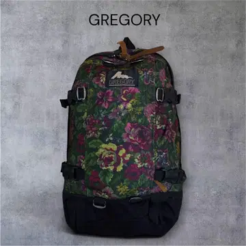 Gregory All Day 구 로고 그레고리 올데이 백팩 꽃무늬