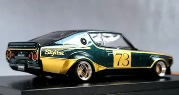 1/43 스카이라인 개조 켄메리 레이싱 섀도우 휠 알루미늄제 딥림