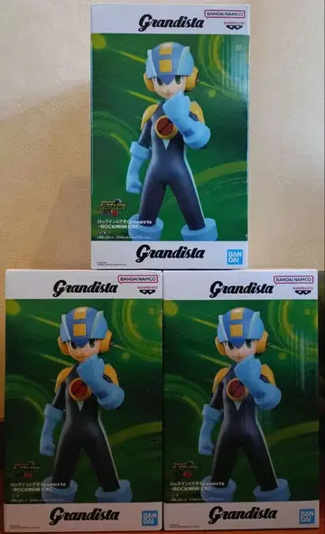 148 록맨 에그제 Grandista 피규어 3체 세트