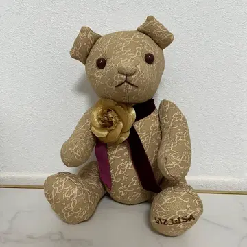 LIZ LISA 베어 봉제 인형 로고 패턴