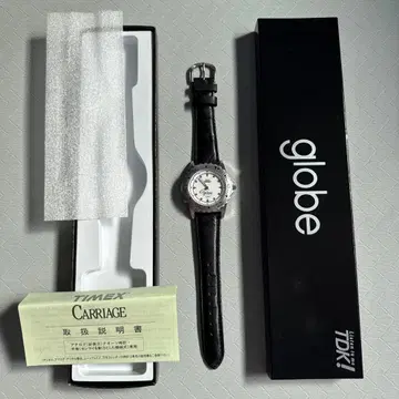 TIMEX CARRIAGE globe 콜라보 손목시계 코무로 테츠야