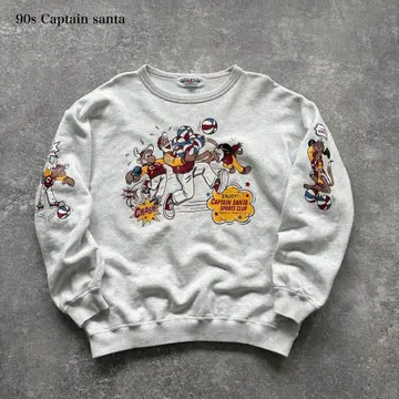 [ Captain santa ] 캡틴 산타 맨투맨 90s 빈티지