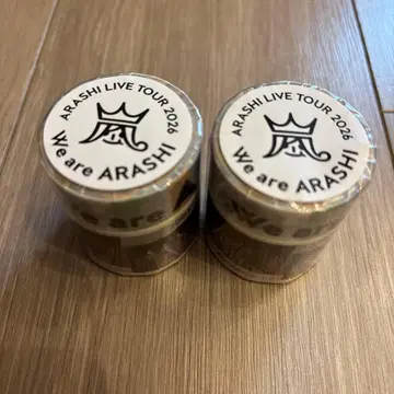 아라시 We are ARASHI 2026 굿즈 라이브 사진 마스킹 테이프