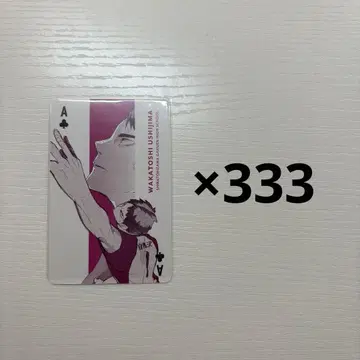 하이큐!! 우시지마 와카토시 카드놀이 333장