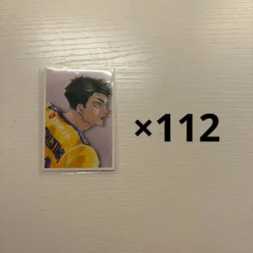 하이큐!! 우시지마 와카토시 포토 카드 112장