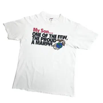 90s SOFFE USMC 해병대 T셔츠 L 화이트 미군 밀리터리