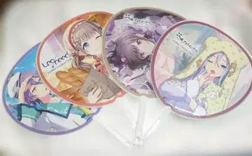 프로세카 산리오 캐릭터즈 부채 4점 묶음 판매 세가 럭키 쿠지