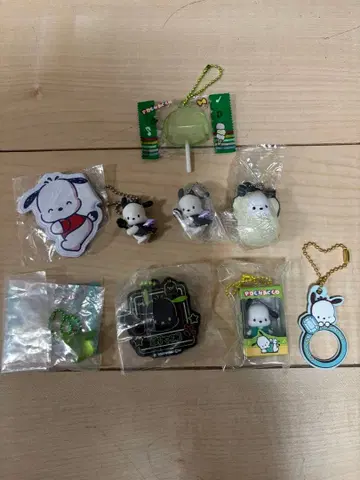 포차코 키링 묶음 판매 9세트
