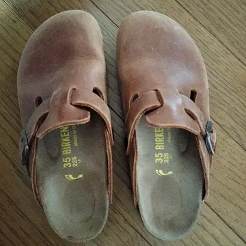 BIRKENSTOCK 보스턴 가죽 35 22.5cm 버켄스탁