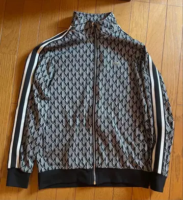 LACOSTE 라코스테 올 패턴 저지 트랙 자켓 블랙 M