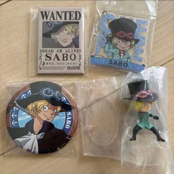 ONE PIECE 사보 캔뱃지 키링 아크릴 키링 피규어