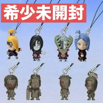[ 미개봉 ] NARUTO 질풍 스윙 스트랩 아카츠키 키링 피규어