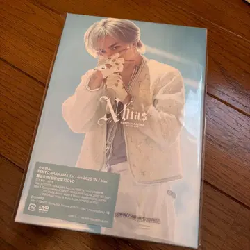 미사용 미개봉 새상품 나카지마 켄토 N/bias DVD 라이브