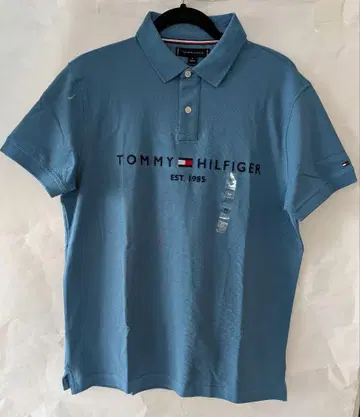 Tommy Hilfiger 피케 셔츠 M 사이즈 블루