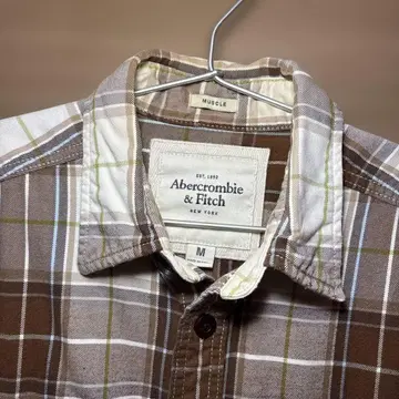 Abercrombie & Fitch 체크 셔츠 M 사이즈