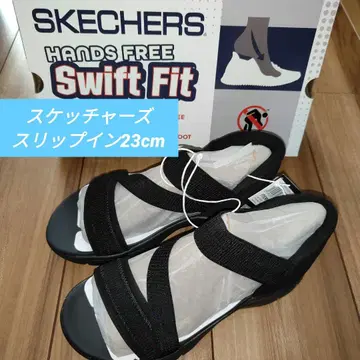 새상품 SKECHERS 스케쳐스 핸즈프리 Swift Fit 샌들