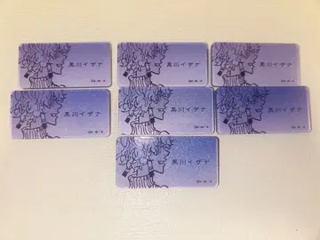 도쿄 리벤저스 원화전 쿠로카와 이자나 펄 네임 배지 7개