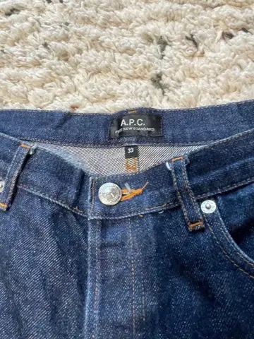 [ A.P.C. ] 데님 팬츠 인디고 블루 33