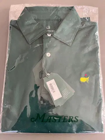Masters2026 피케 셔츠 다크 그린 MD 사이즈 새상품