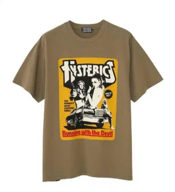 새상품 HYSTERIC GLAMOUR 티셔츠 M 사이즈