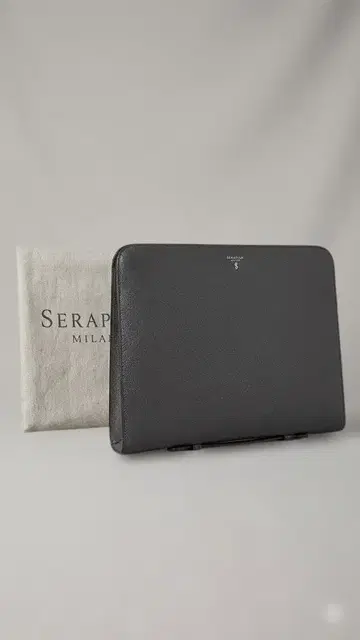SERAPIAN 세라피안 클러치백 문서 케이스 그레이