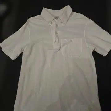 C.P. COMPANY 피케 셔츠 화이트 이탈리아제