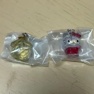 산리오 크리스탈 메지루시 액세서리 키티 폼폼푸딩