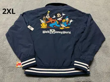 해외 디즈니 WDW 미키 앤 프렌즈 자켓 블루종 자수