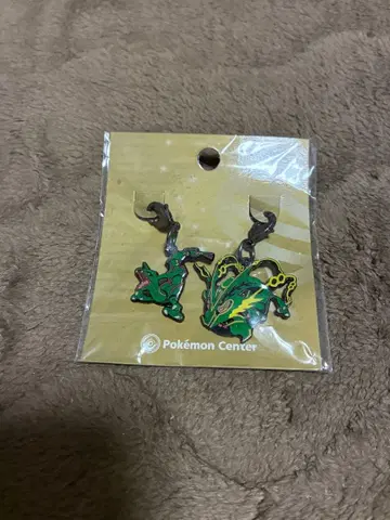 포켓몬 센터 새상품 메탈 참 레쿠자 메가레쿠자