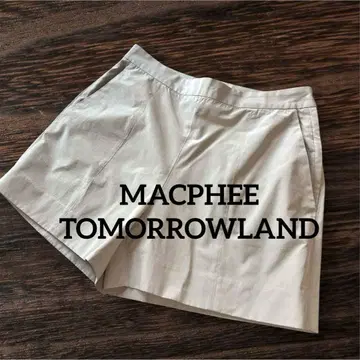 새상품급 귀여운 투모로우랜드 MACPHEE 숏팬츠 베이지 Msize
