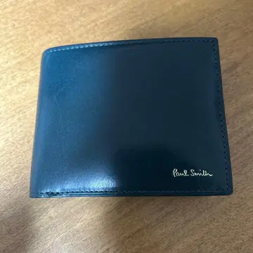 Paul Smith 이단 접이식 지갑 가죽 박스 있음