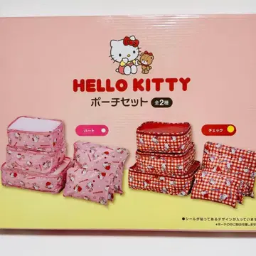 HELLO KITTY 파우치 세트