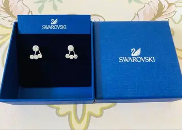 거의 새상품 스와로브스키 Swarovski Attract 2way 귀걸이