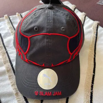 택 포함 새상품 PUMA AC 밀란 SLAM JAM 캡
