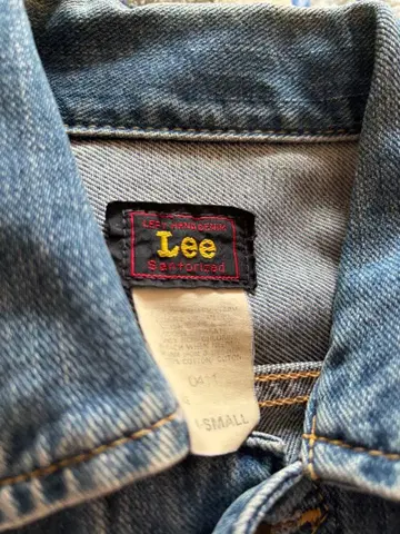 Lee 90s 101-J 데님 자켓 일본제 에드윈 사이즈 X-SMALL