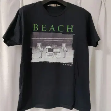 이초 BOYZ BEACH T셔츠 블랙