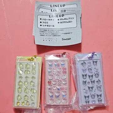 산리오 봉봉 드롭 씰 미니어처 참 가챠 묶음 판매