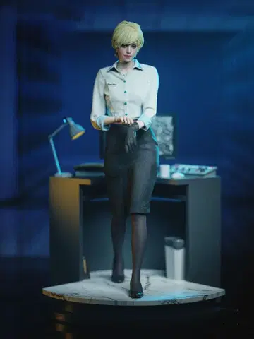 1/6 미도색 미조립 피규어 레진 키트 셰리 버킨