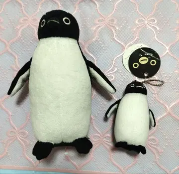 Suica 펭귄 봉제 인형 마스코트 2종 세트