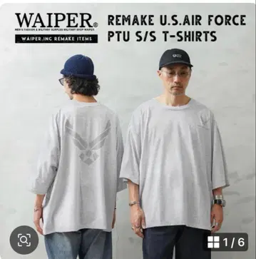 WAIPER.inc 리메이크 U.S.AIR FORCE PTU 티셔츠